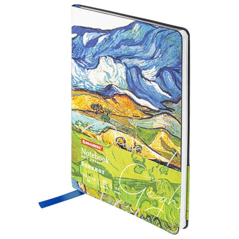 Блокнот А5 Brauberg Vista Van Gogh 80 листов, клетка 112059 цена за 2 шт , 